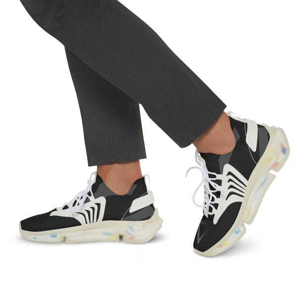 MASH'S Men's Mesh Sneakers Black II